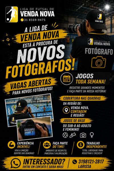 Oportunidade para fot�grafos 